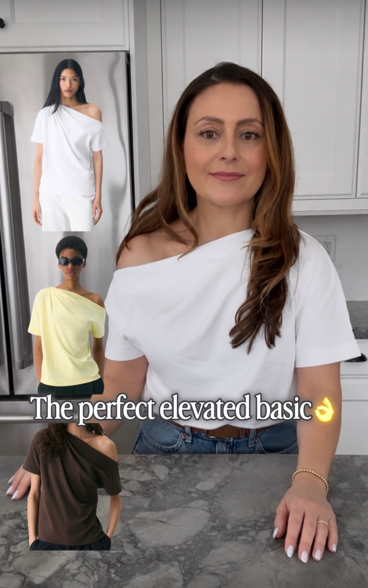 You need this elevated basic in your wardrobe. You could take this T-shirt from daytime to night time.
5’2” 120lbs. Size small 
@Aritzia

#LTKcanada #LTKstyletip #LTKpetite