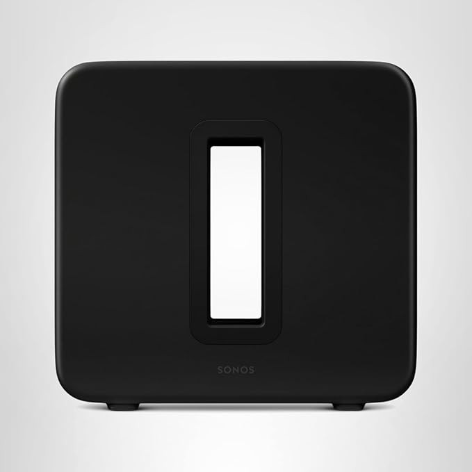 Sonos Sub 4 - Wireless Subwoofer - Black | Amazon (US)