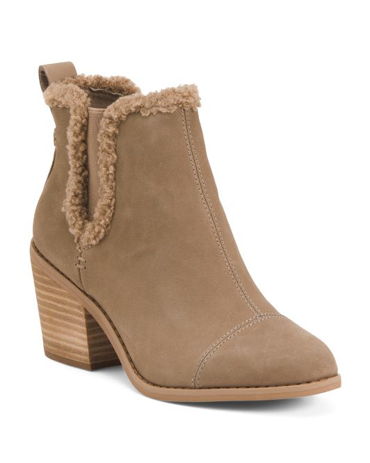 Everly Leather Chelsea Ankle Booties | TJ Maxx