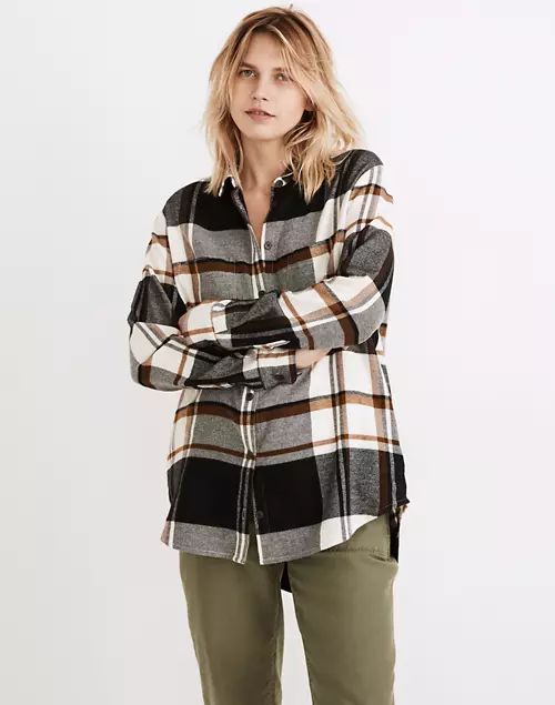 Flannel Sunday Shirt in Bromley Plaid | Madewell