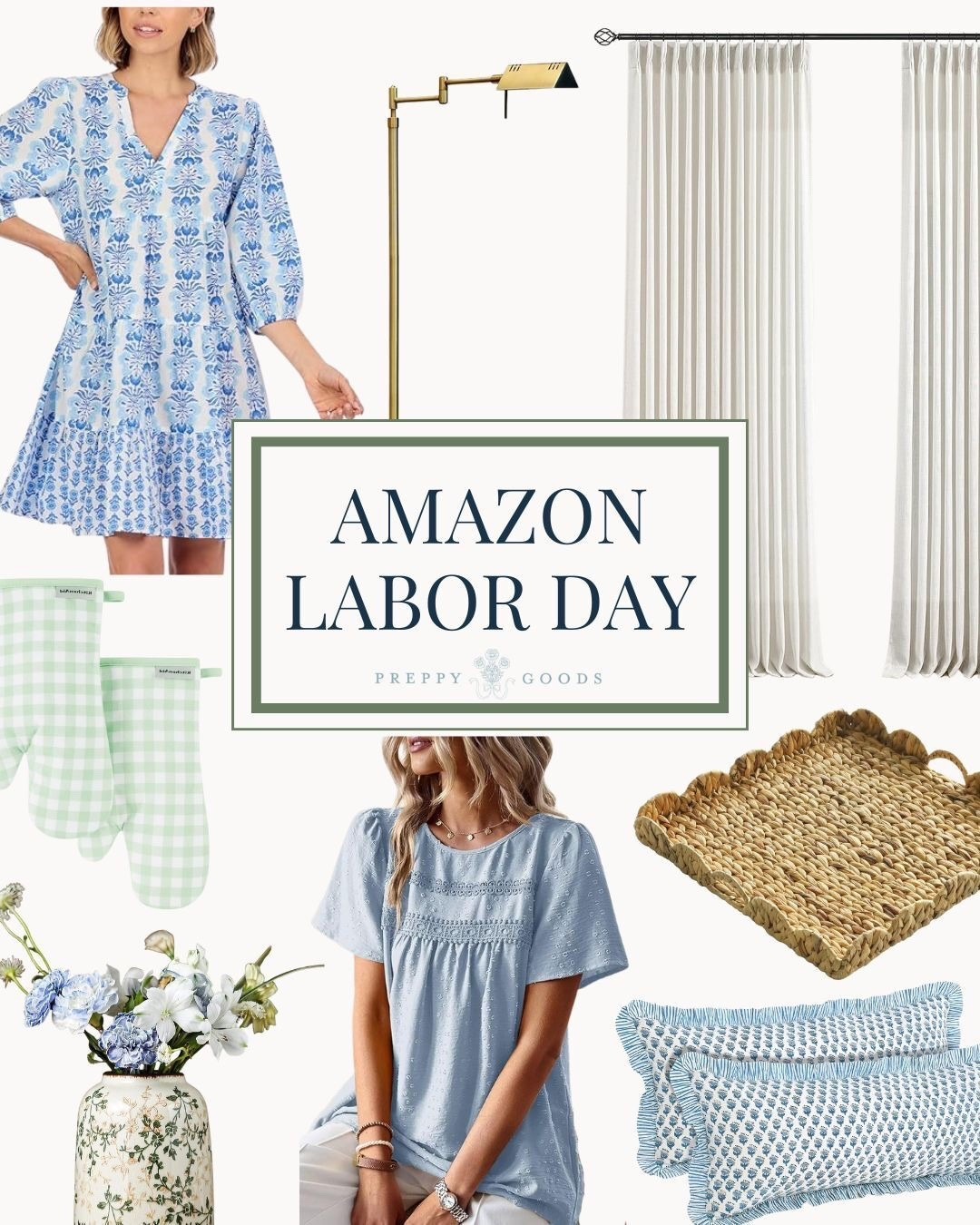Amazon Labor Day Sale finds. These pleated curtains and scallop tray are the perfect home neutrals. 

#LTKSeasonal #LTKHome #LTKSaleAlert