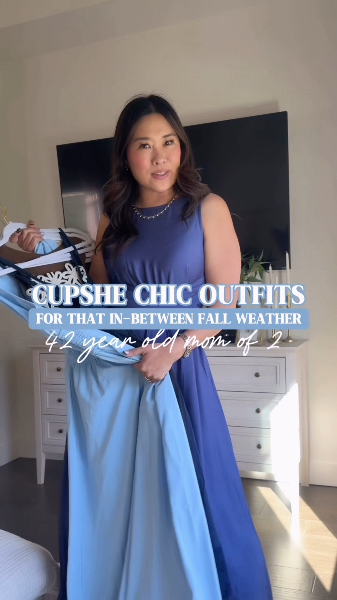 CUPSHE try on // pre-fall outfits // dresses // coverups // top and skirt 

Code MODE15 for 15% off $75+

Dark Blue Dress: Small
Light Blue: Small
Black Dress: Small
Maroon/Brown Knit Dress: Small
Navy Dress: Small
Chocolate Brown Dress: Small
Denim Dress: Medium
Cardigan: Small
Brown Top: Small
Skirt: Medium

#LTKootd #LTKSeasonal #LTKOver40