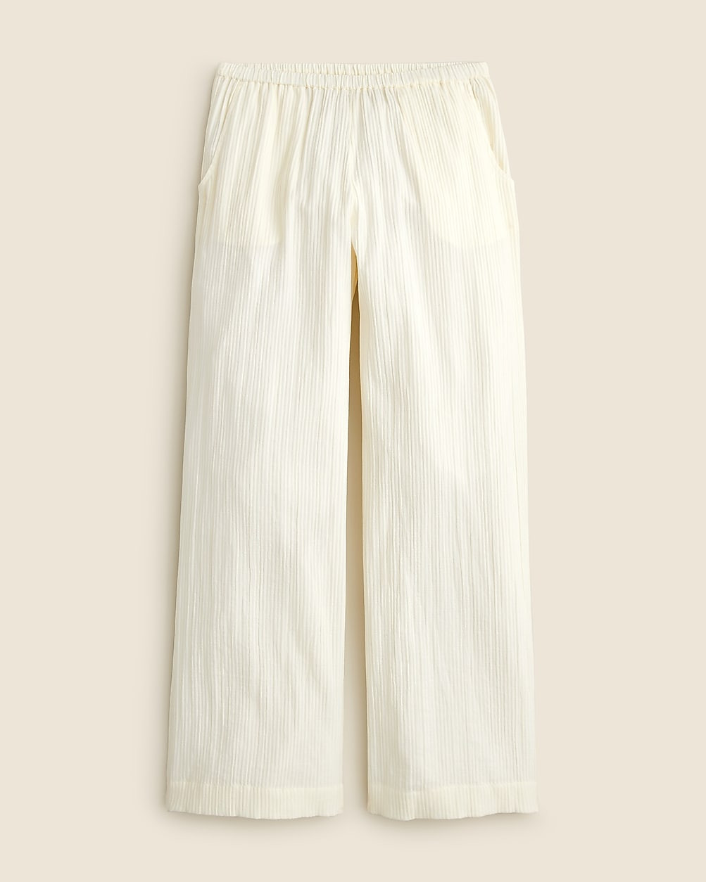 Relaxed beach pant in airy gauze | J. Crew US