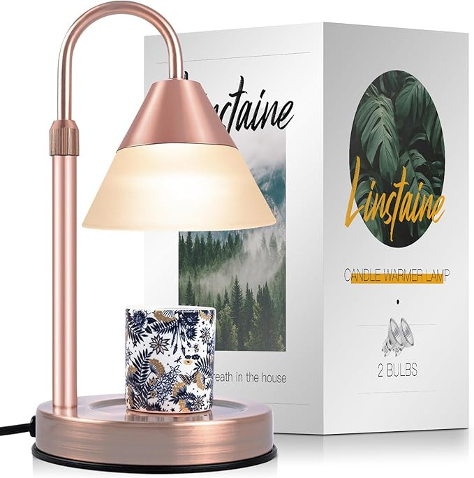 Dimmable Candle Warmer Lamp, Candle Melter with Adjustable Height & Heat for Large Jar, Electric ... | Amazon (US)