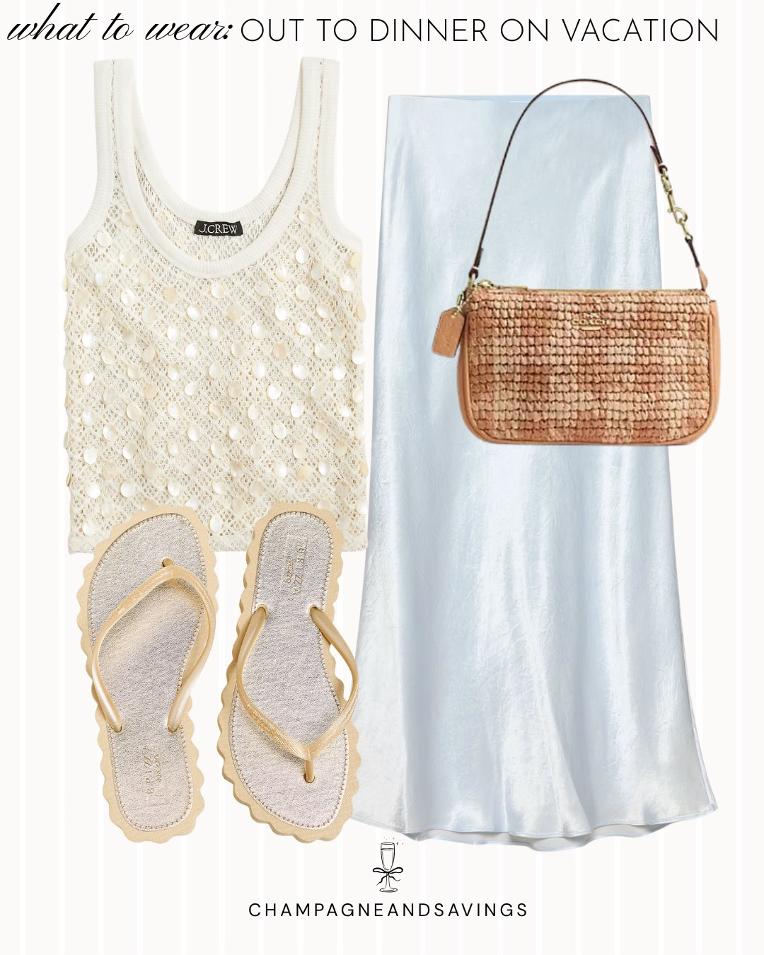 What to wear July: out to dinner vacation outfit

#LTKootd