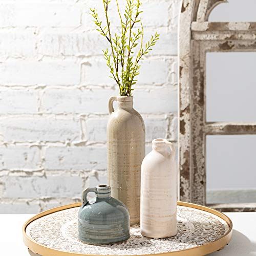 Sullivans Jug Vase Set for Farmhouse, Your Kitchen, Bedroom, Office, Living Room, & Bathroom, Cof... | Amazon (US)