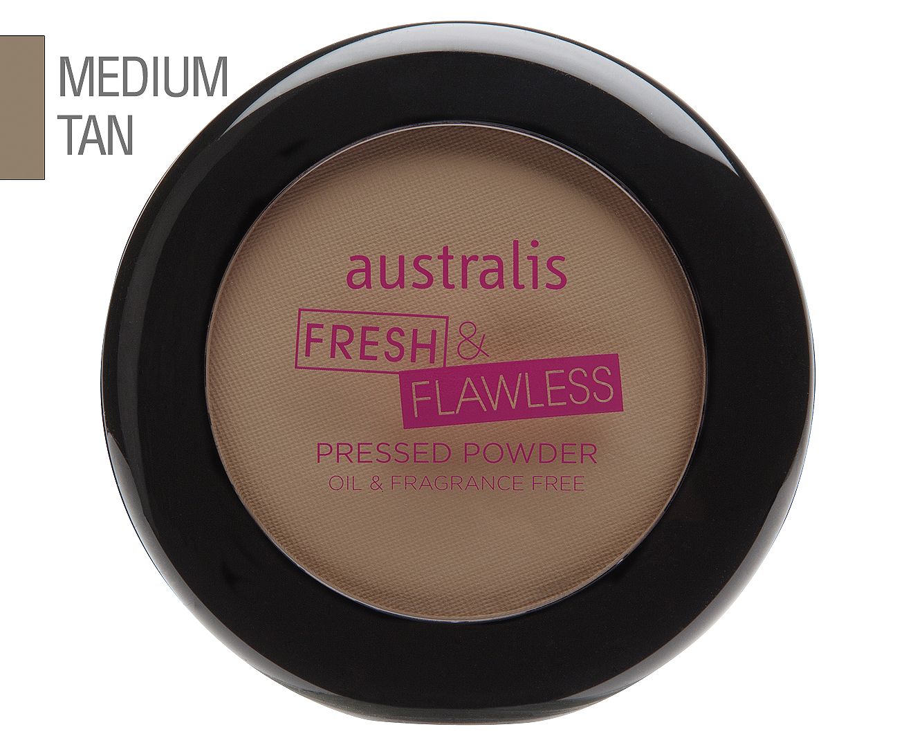 Australis Fresh & Flawless Pressed Powder 12g - Medium Tan | Catch.com.au
