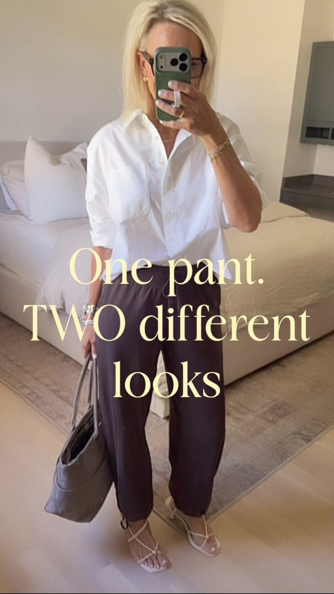 One pant. TWO different looks. 🙌

Buttery soft, weightless AND the adjustable hem lets you wear them straight or cinched for a completely different look. So good dressed up or casual!

And …They come in 3 length options + lots of colors. 👏

I’m in tts 6 regular length

#LTKgrwm #LTKOver40 #LTKActive