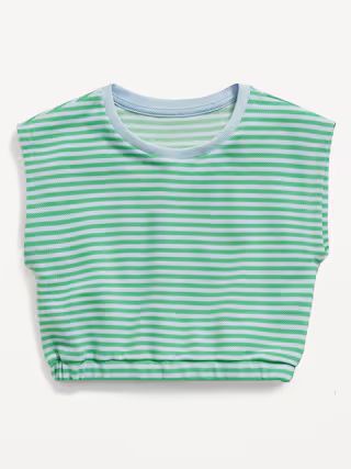 Printed Short-Sleeve Top for Girls | Old Navy (US)