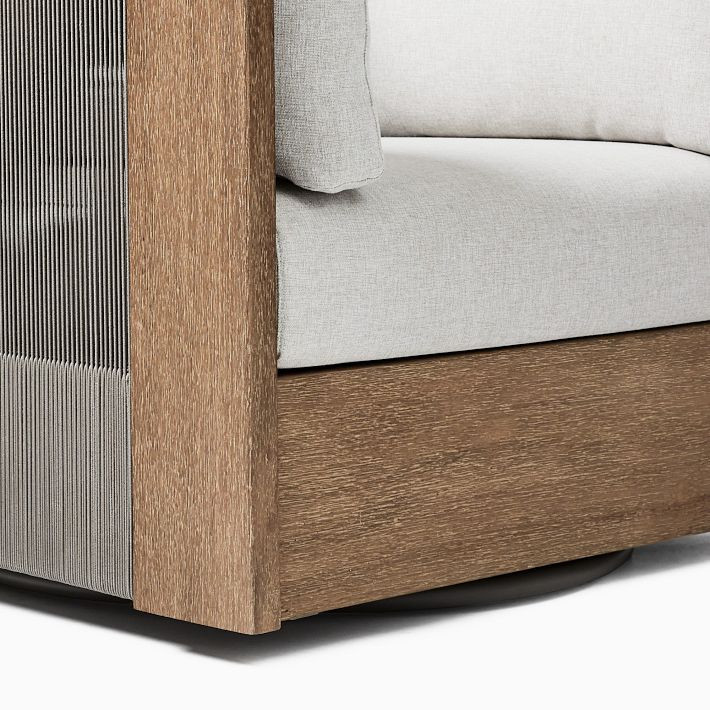 Porto Outdoor Swivel Chair | West Elm (US)