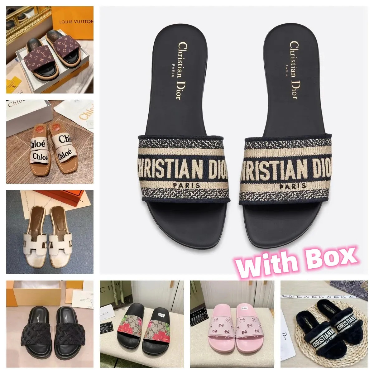 2023 Most Popular Slipper Sneakers Boots Casual Shoes LV Gucci Dior Nike Dunk Yeezy Alexander McQ... | DHGate