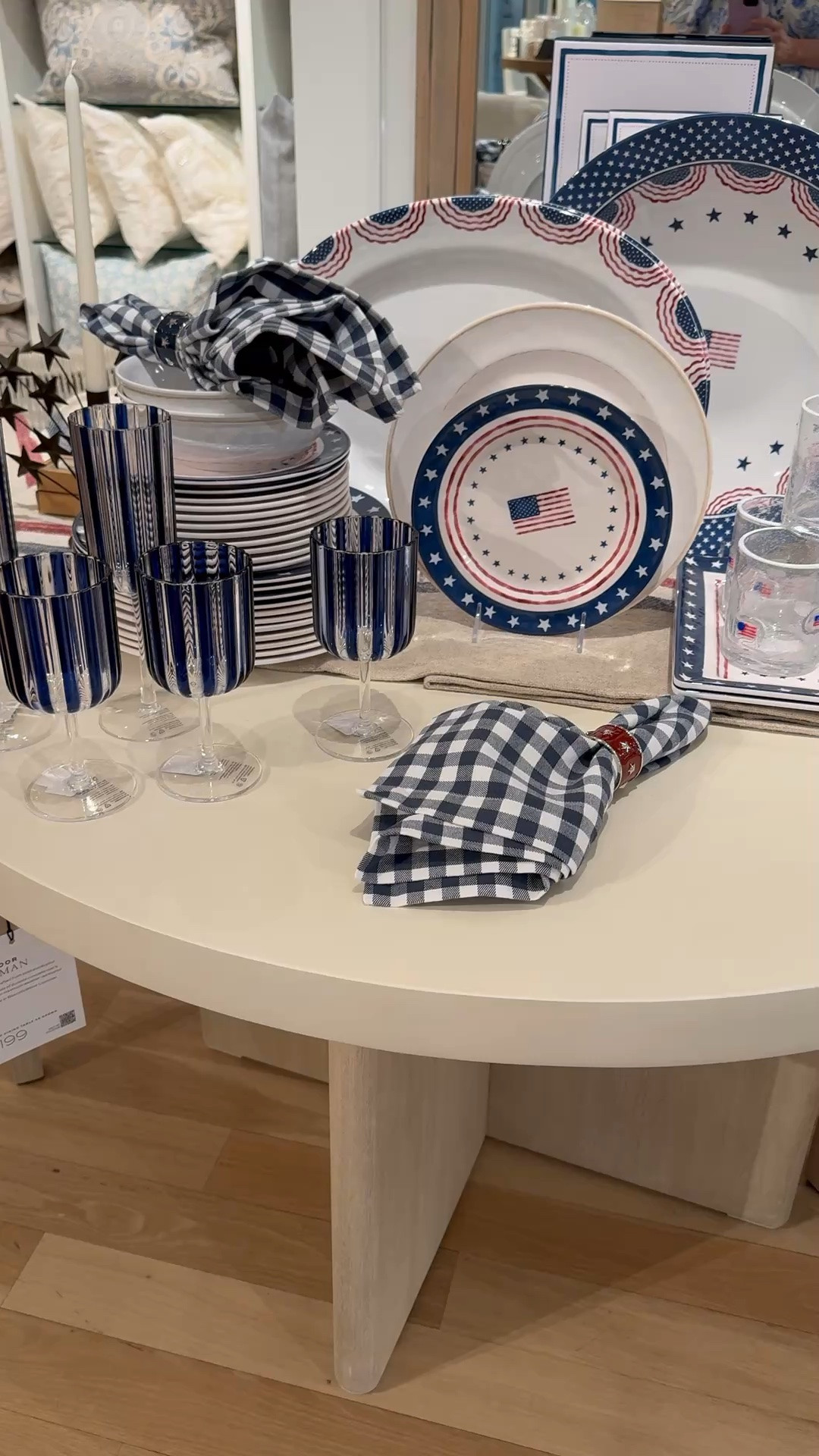 Amazing table top decor for a Fourth of July party ￼

#LTKHome #LTKSeasonal #LTKdayinmylife