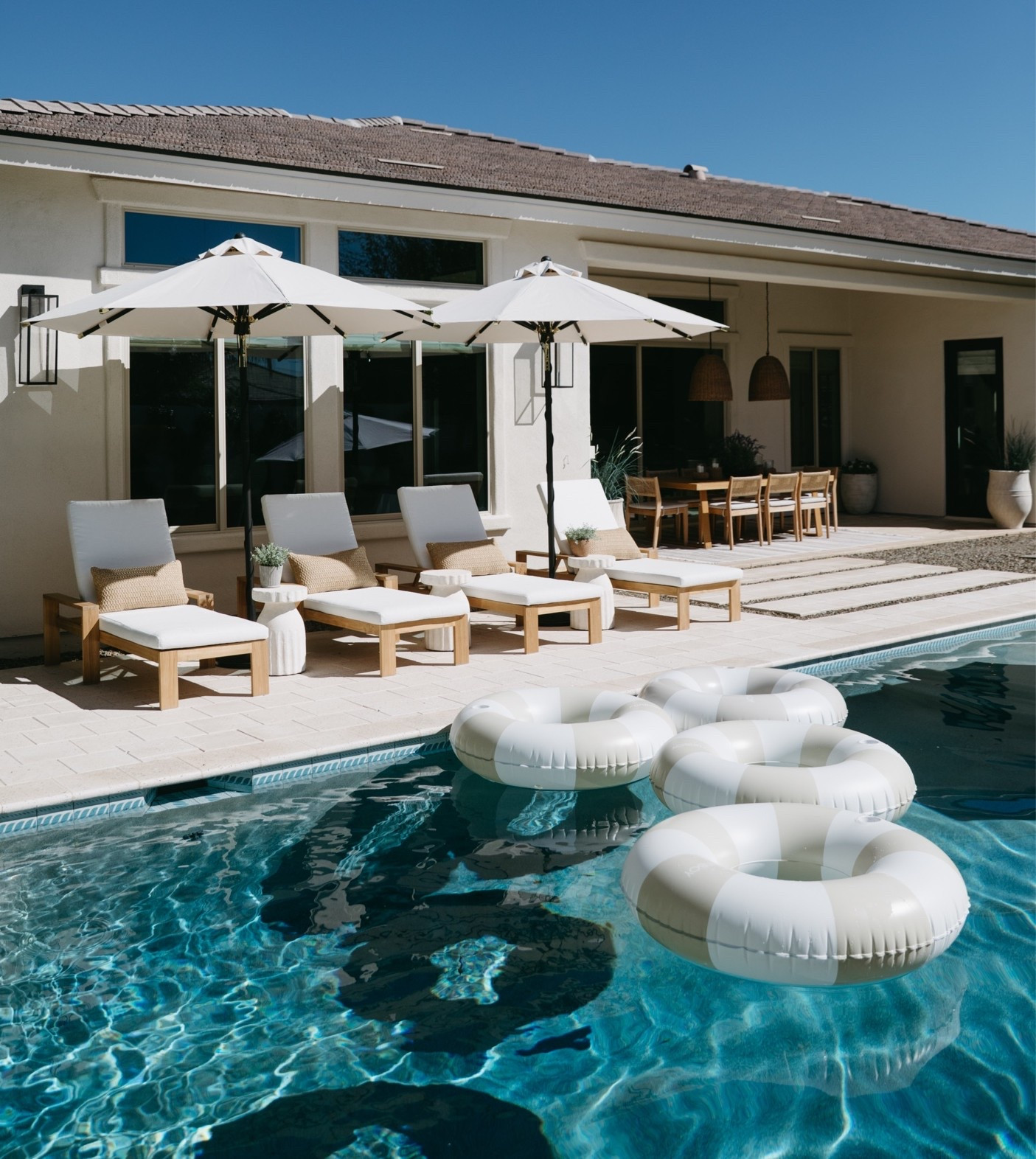 POOLSIDE AND READY FOR SUMMER

#LTKdayinmylife #LTKSeasonal #LTKHome