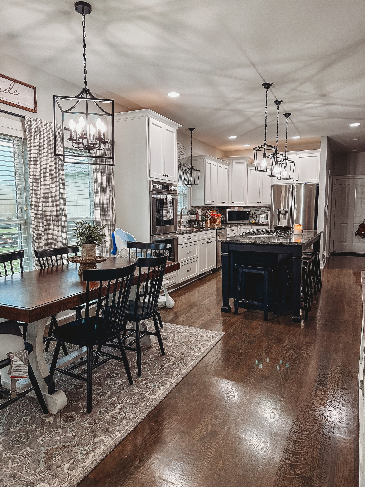 I’m obsessed with my kitchen table and chairs! It’s not a set. I actually purchased the table on sale and the chairs separately! I love how it came together! #kitchentable #diningtable #diningroom #homedecor

#LTKhome #LTKFind #LTKxPrimeDay