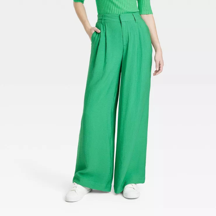 Women's High-Rise Wide Leg Pants - A New Day™ | Target