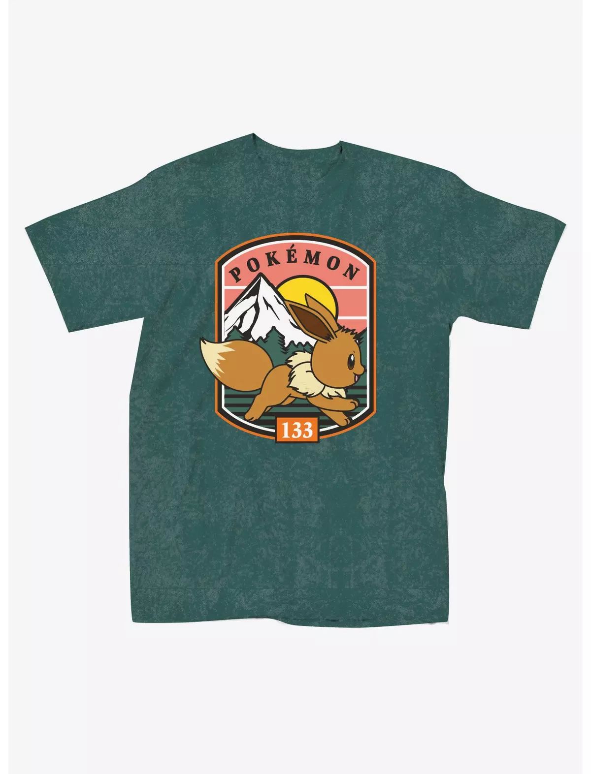 Pokemon Eevee Camp Badge Boyfriend Fit Girls T-Shirt | Hot Topic