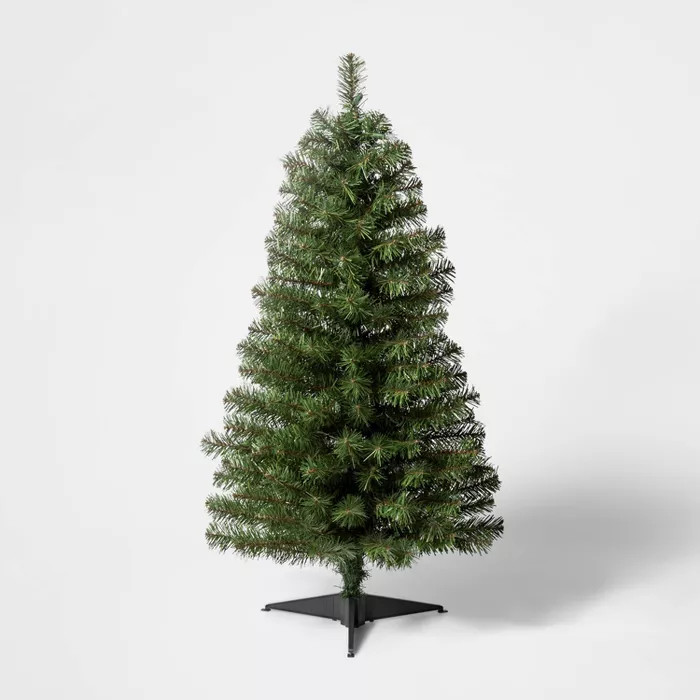 3ft Pre-Lit  Alberta Spruce Clear Lights Artificial Christmas Tree - Wondershop™ | Target