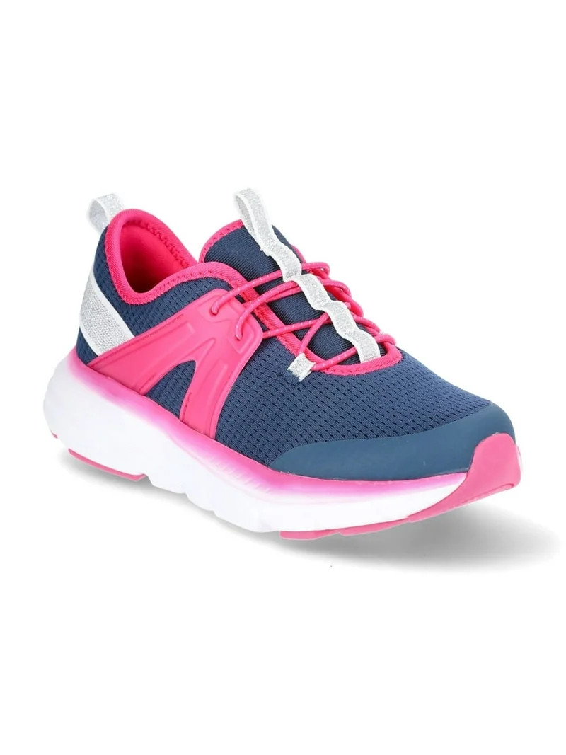 Athletic Works Girls Cage Knit Slip On Sneakers | Walmart (US)