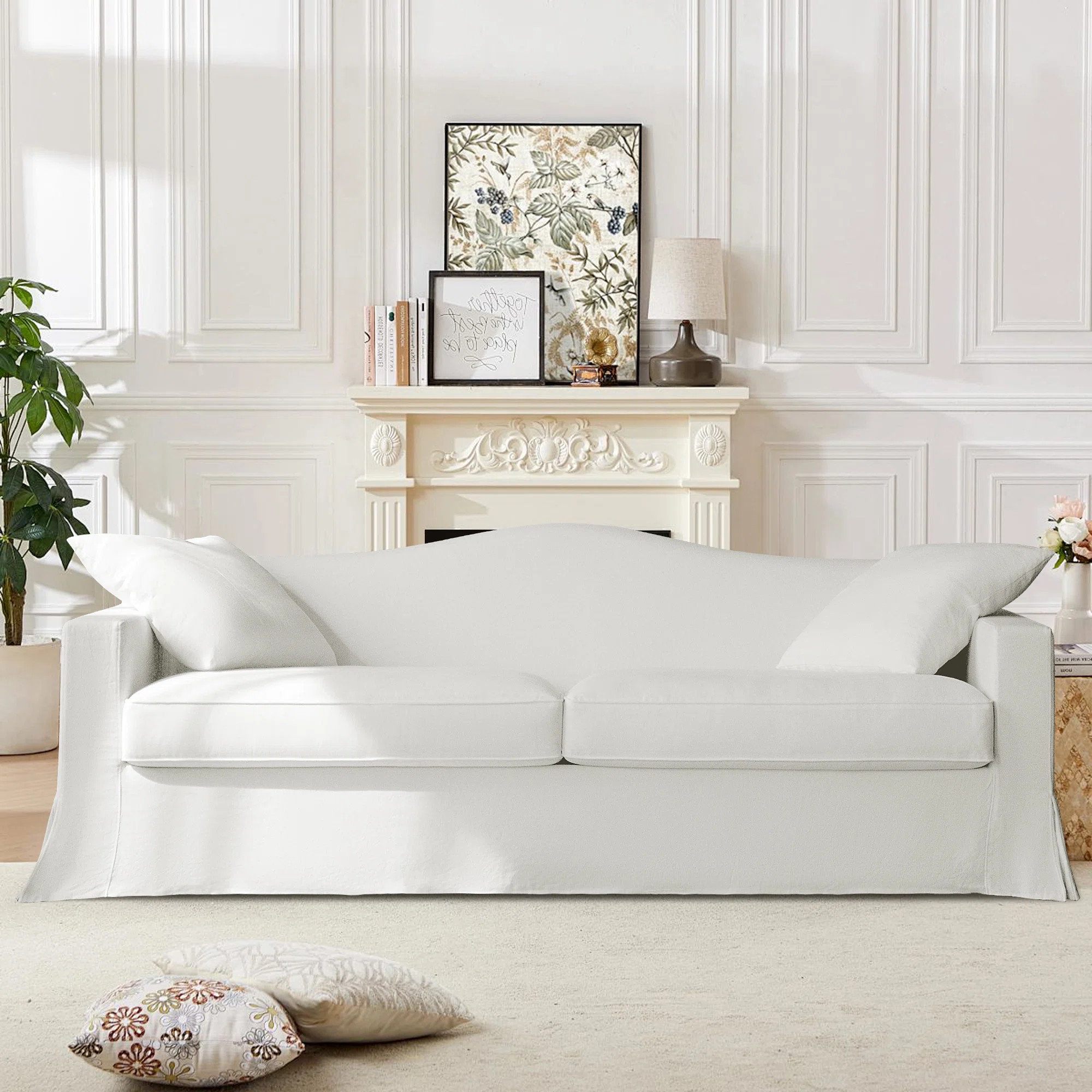 Moody Slipcover Sofa | Wayfair North America