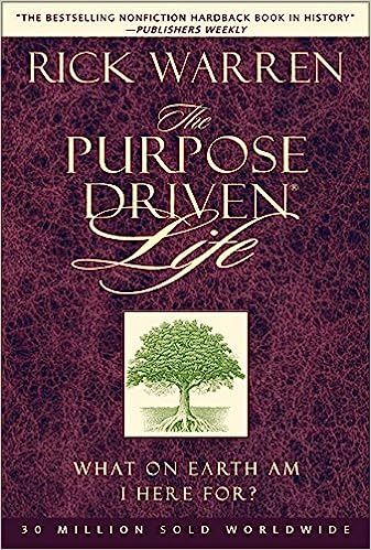 The Purpose Driven Life



Hardcover – October 8, 2002 | Amazon (US)