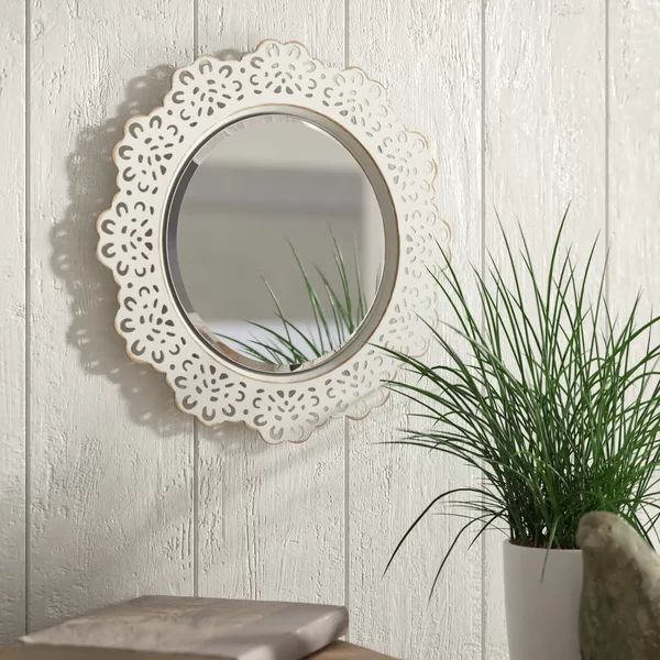 Pettine Metal Lace Accent Wall Mirror | Wayfair North America