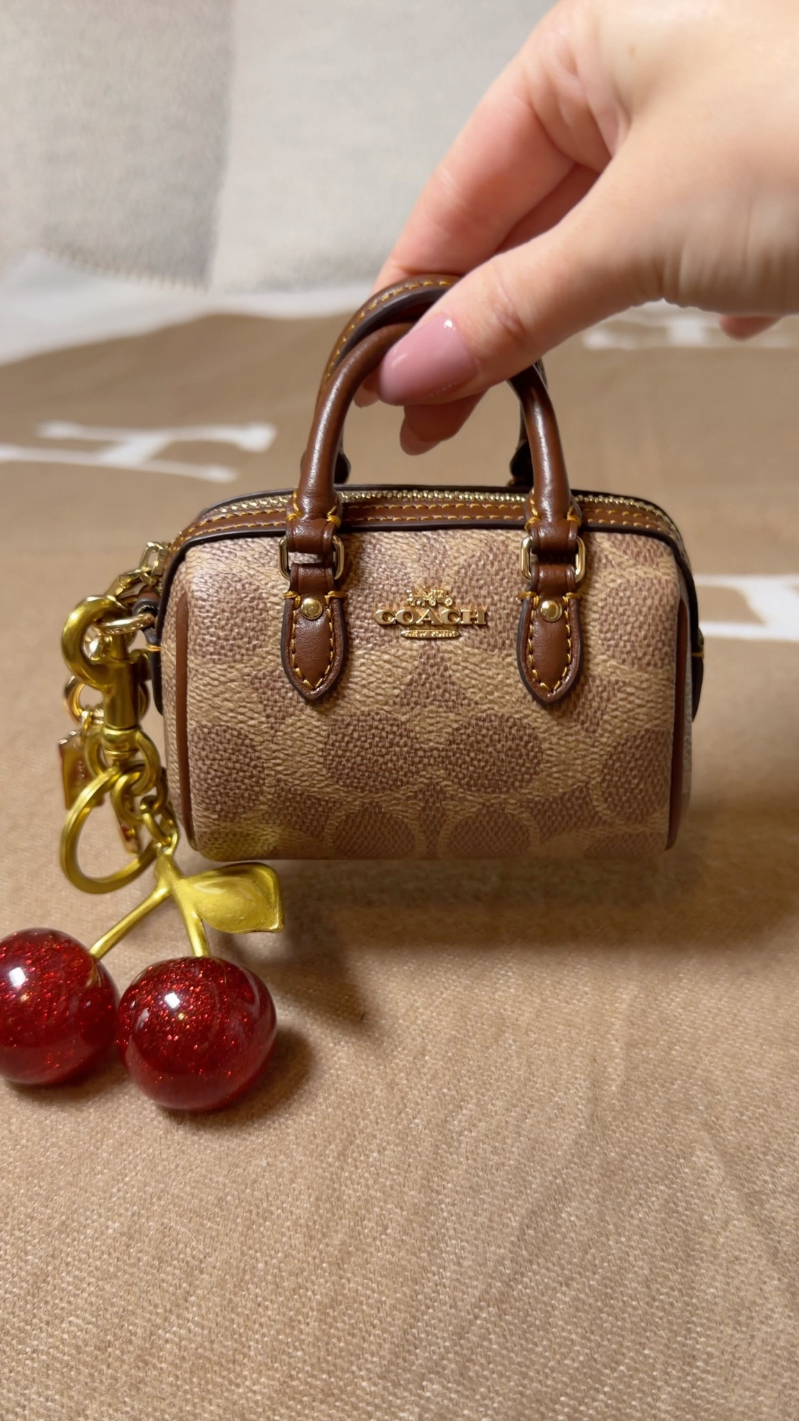 What fits in the Coach mini bag Rowan bag charm 

Guerlain custom lipstick case


#LTKGiftGuide #LTKHoliday