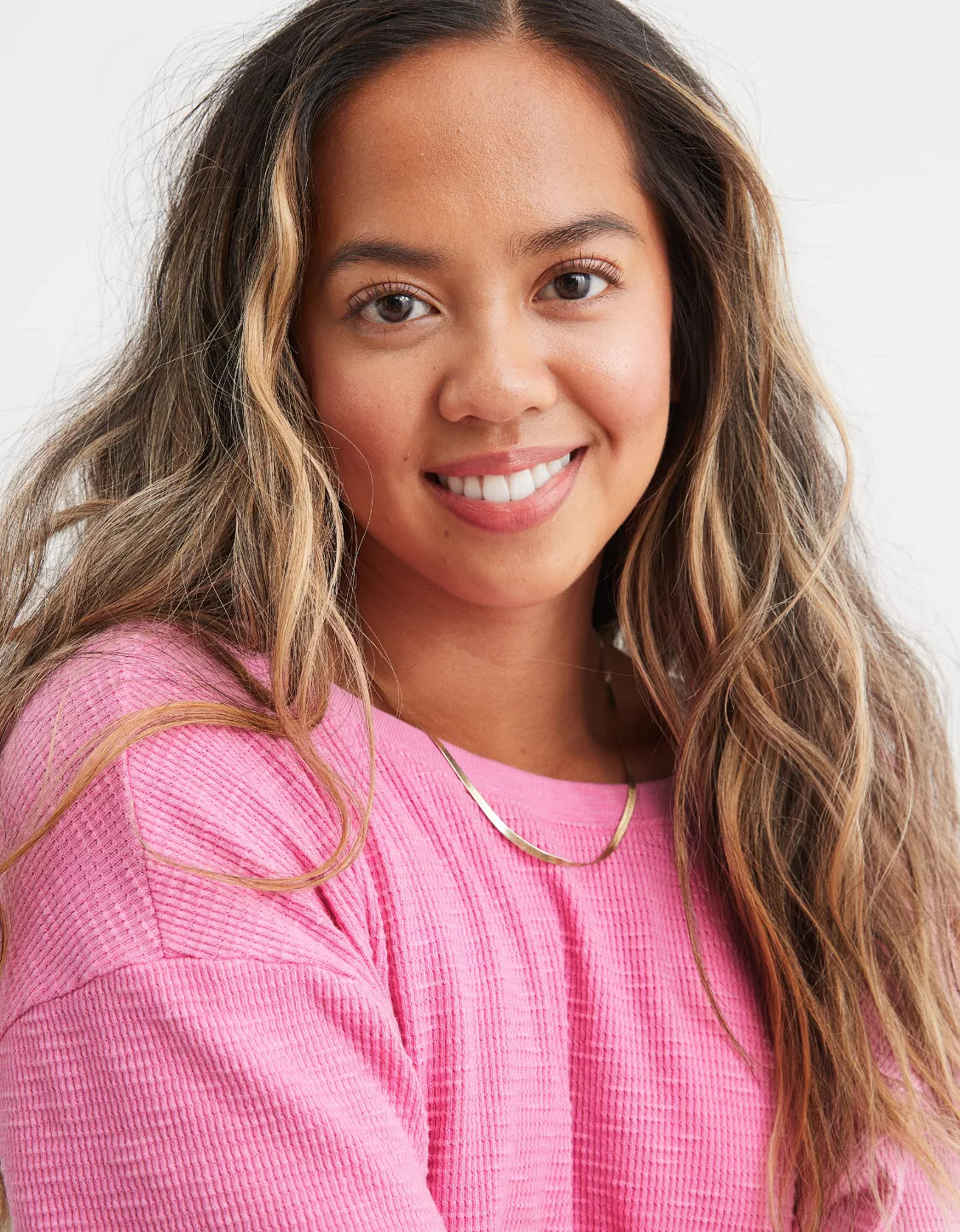 Aerie Waffle Flip Out Reversible T-Shirt | Aerie