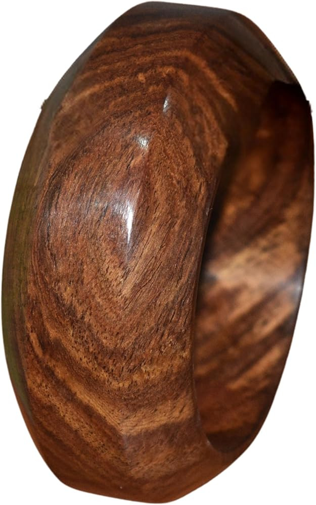 Healthy Floyd's Handmade Natural Wood Bangles, Premium Artisan Wooden Designs | Amazon (US)
