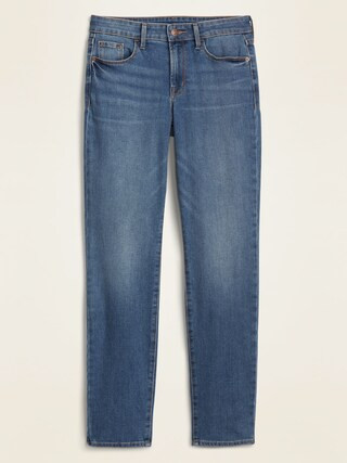 Mid-Rise Power Slim Straight Jeans for Women | Old Navy (CA)