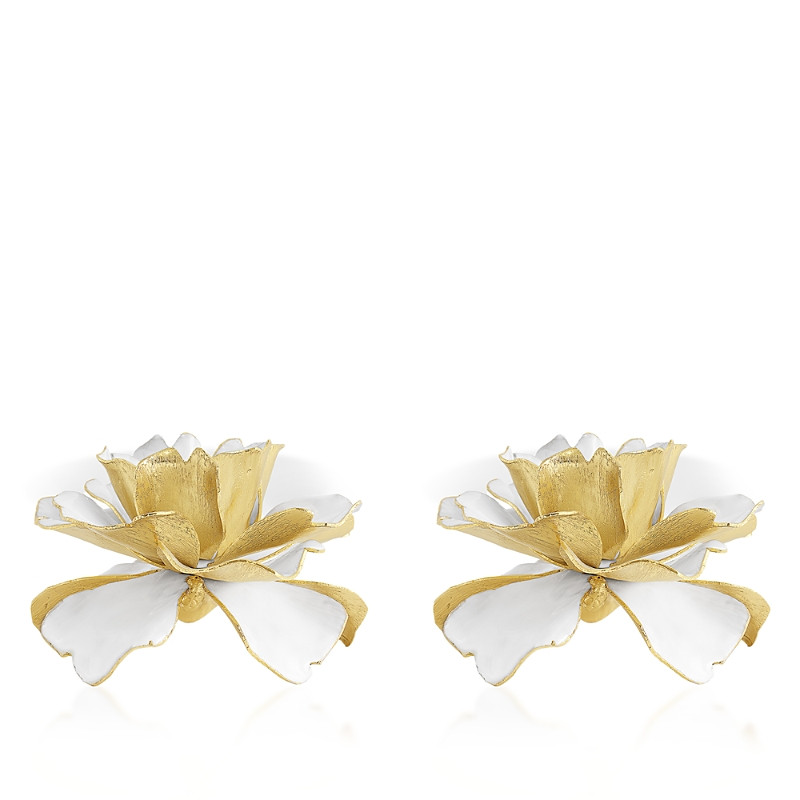 Michael Aram Gardenia Candleholders, Set of 2 | Bloomingdale's (US)