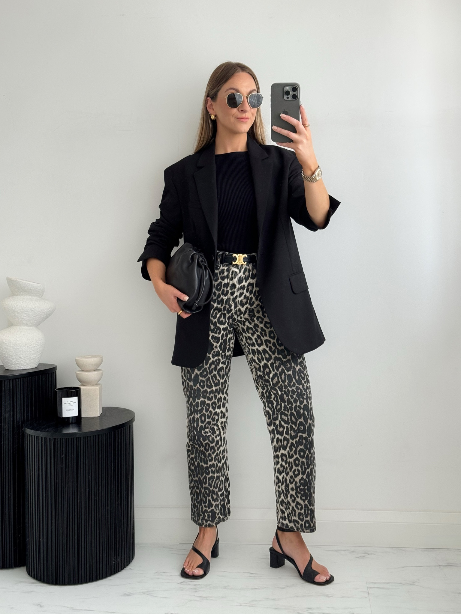 Leopard print jeans dresses up 🖤

#LTKluxury #LTKsummer #LTKstyletip