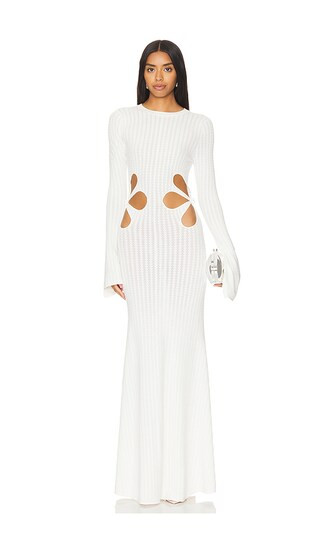 x REVOLVE Destiny Knit Dress in Ivory | Revolve Clothing (Global)