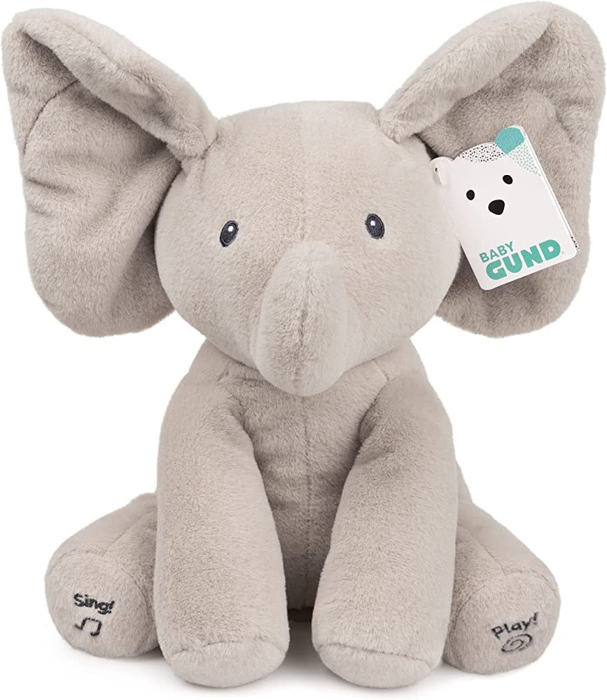 GUND Baby Official Animated Flappy The Elephant Stuffed Animal Baby Toy Plush for Baby Boys and G... | Amazon (US)