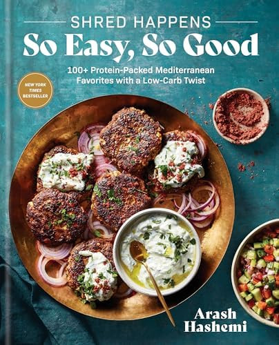 Shred Happens: So Easy, So Good: 100+ Protein-Packed Mediterranean Favorites with a Low-Carb Twis... | Amazon (US)