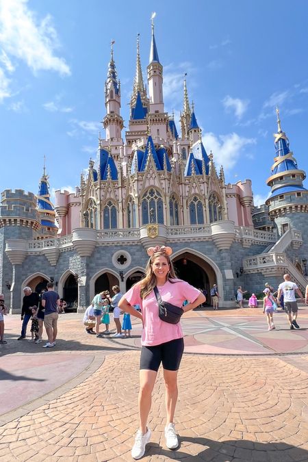 Finally sharing some Disney looks! These rose gold Minnie ears were a hit and super comfortable and these Nike Air Max were able to withstand all the walking SO well and keep my feet cushioned.

#LTKunder50 #LTKfamily #LTKstyletip