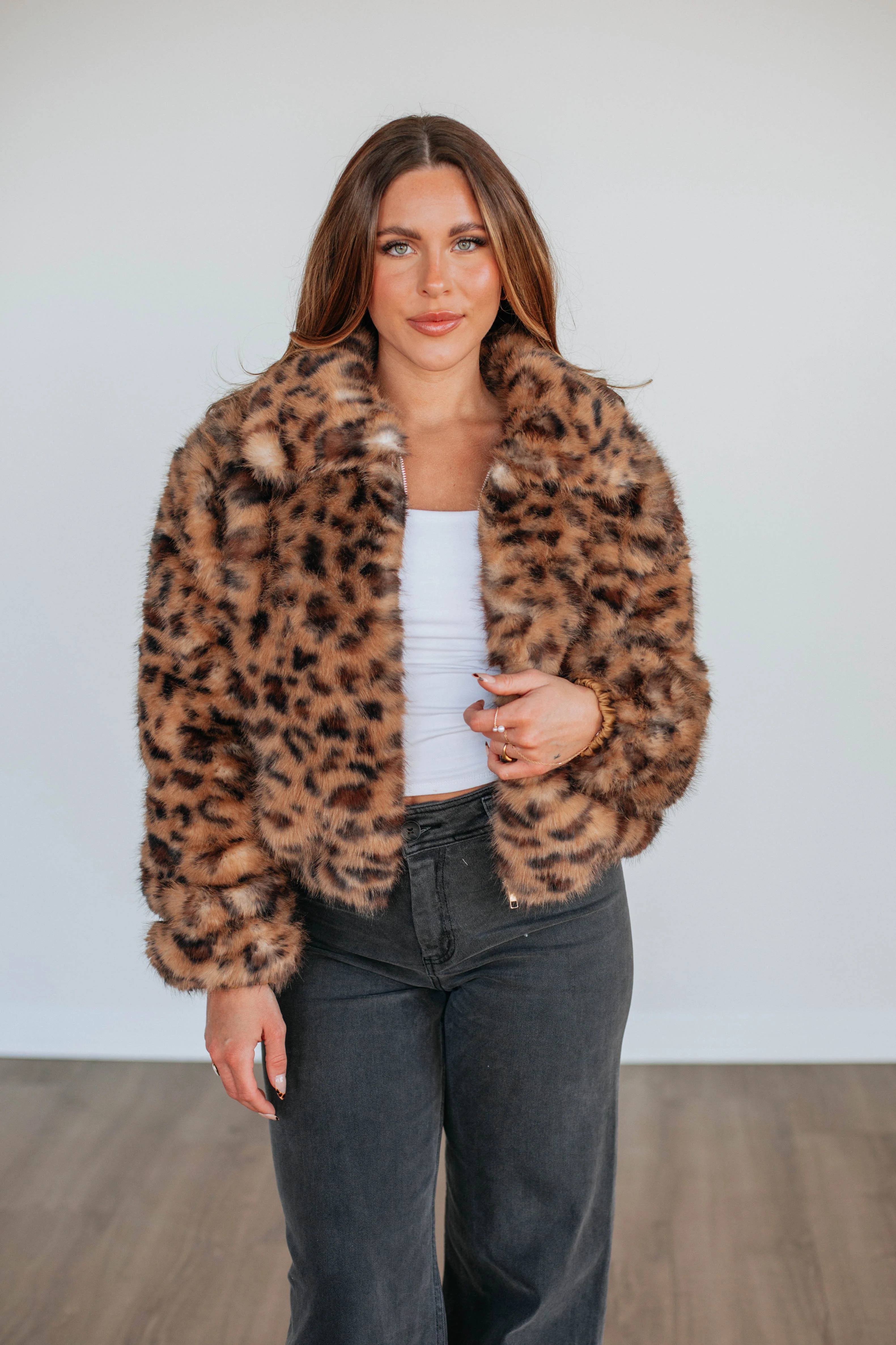 Chevelle Faux Fur Jacket Small | Wild Oak Boutique