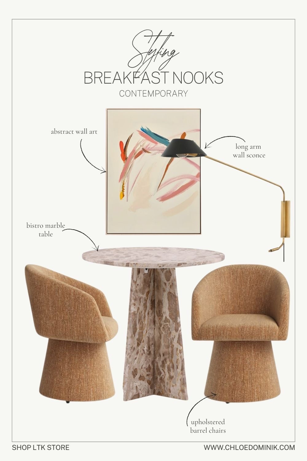 Breakfast Nook Contemporary Styling

#LTKhome