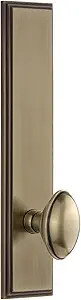 Grandeur 803344 Hardware Carre' Tall Plate Eden Prairie Knob Size, Passage-Backset: 2.375", Vinta... | Amazon (US)