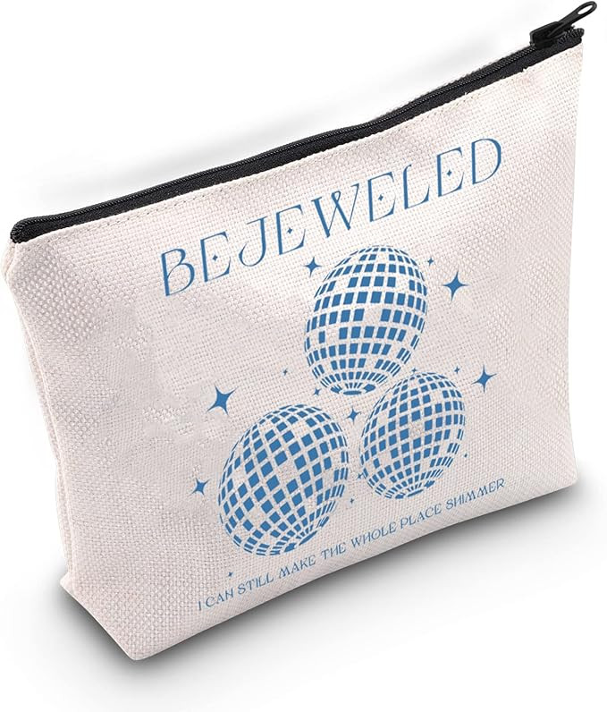 TOBGBE Singer Version Gifts Album Inspired Gifts The Whole Place Shimmer Song Lyrics Cosmetic Bag... | Amazon (US)