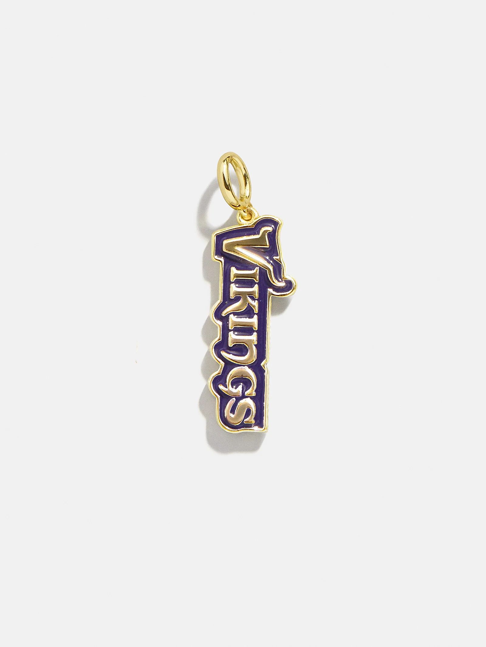 WEAR By Erin Andrews x BaubleBar Minnesota Vikings Cluster Charm - Minnesota Vikings | BaubleBar (US)