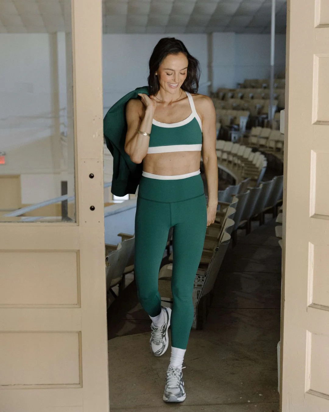 High Rise Colorblock Legging | The Sculpt Society