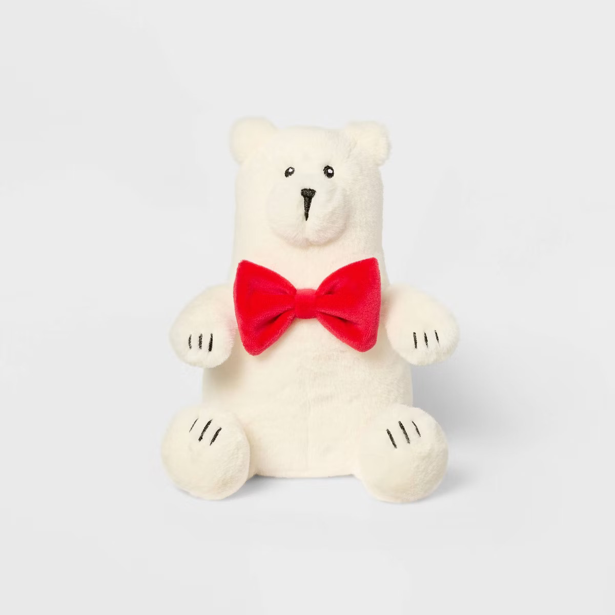 7" Polar Bear with Bow Stuffed Animal - Gigglescape™ | Target