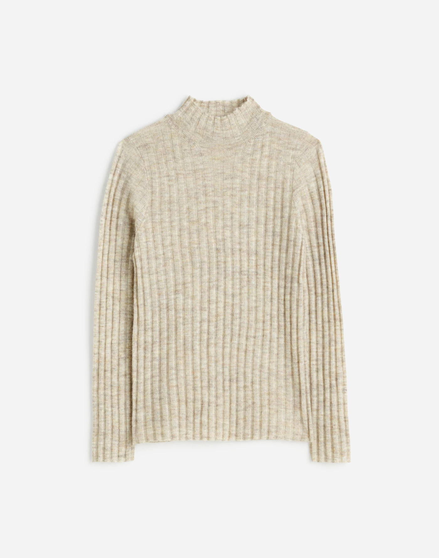 Alpaca-Blend Mockneck Sweater | Madewell
