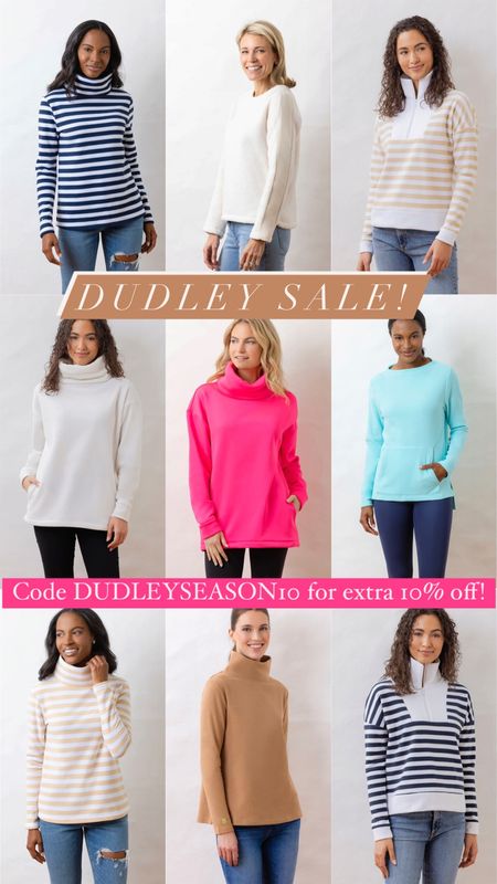 Dudley Stephens sale!! Use code DUDLEYSEASON10 for an extra 10% off. I wear my normal size (XS) in their styles 🤍 #DudleyStephens #fleece 

#LTKsalealert #LTKunder100 #LTKSeasonal