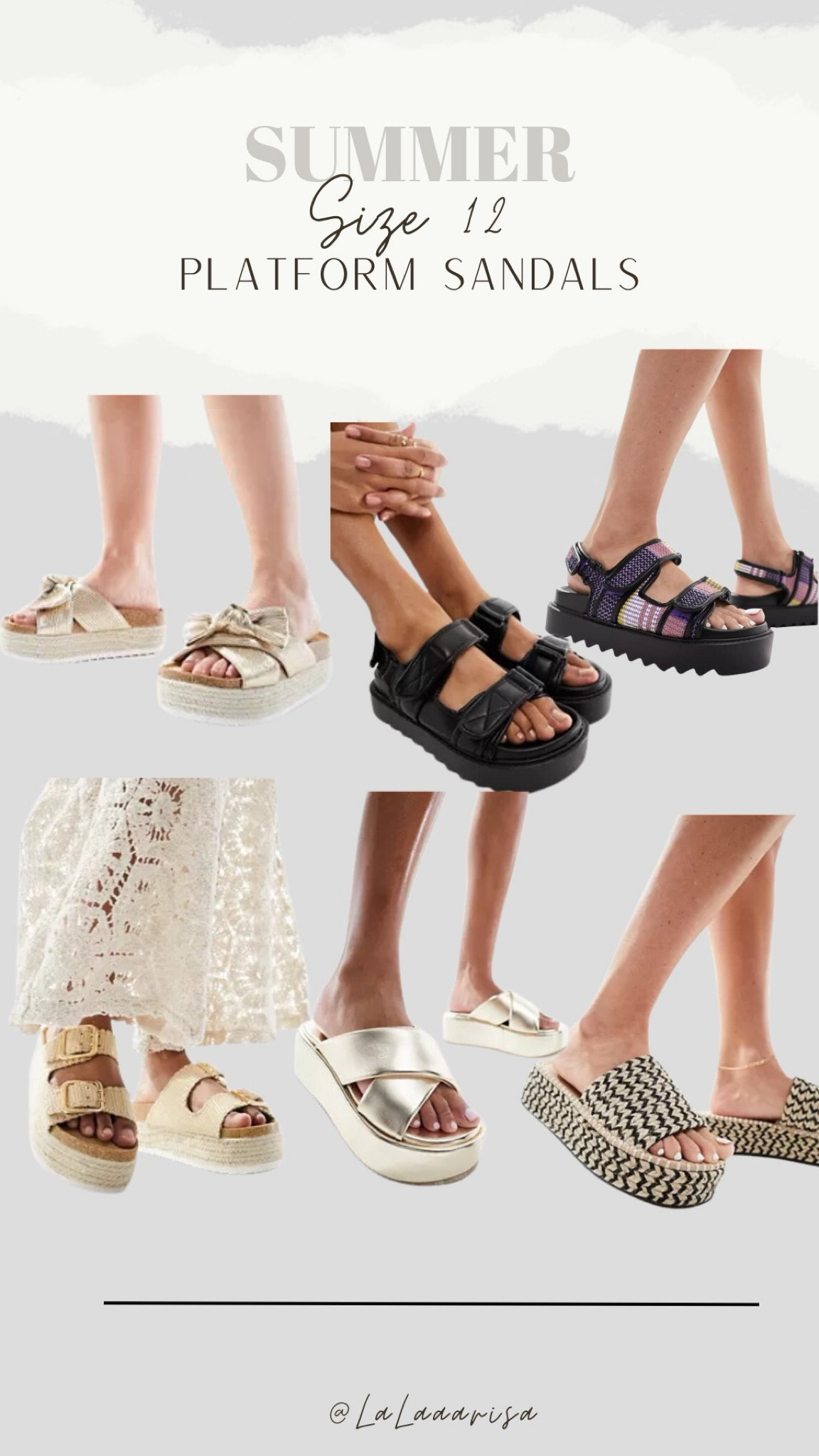 Womens size 12 platform sandals 

#LTKmidsize #LTKstyletip #LTKshoecrush