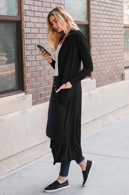 Tori Longline Cardigan | Amaryllis Apparel