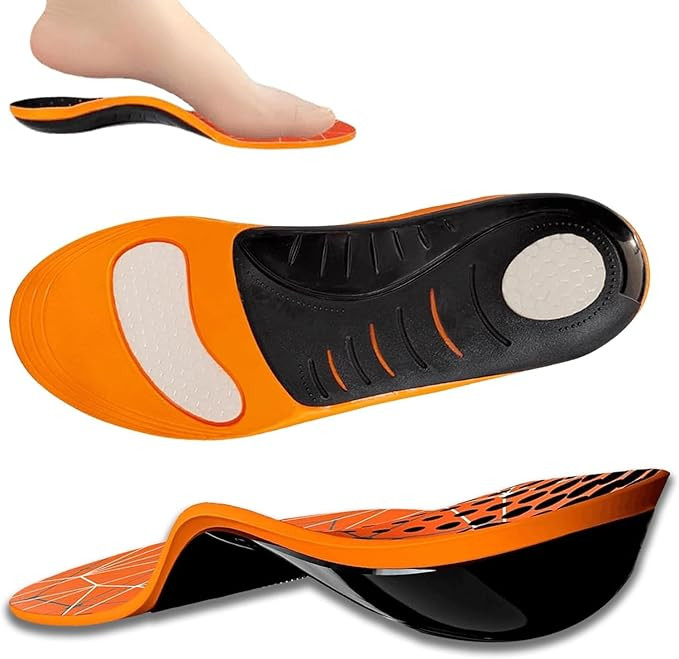 Plantar Fasciitis Insole Arch Support Orthotics Insoles high Arch Support Inserts Women/Men.Runni... | Amazon (US)