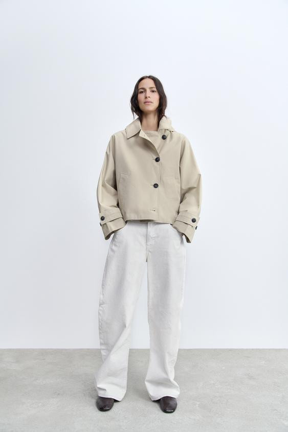 WATER REPELLENT TRENCH ZW COLLECTION | Zara US