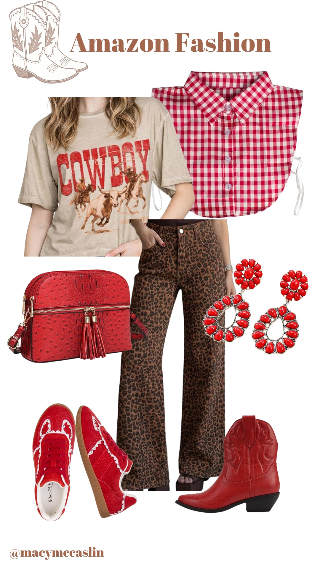 Loving my new western-inspired Amazon outfit! Perfect for a day out. 🌵🤠 

 #LTKootd #LTKSeasonal #LTKSaleAlert