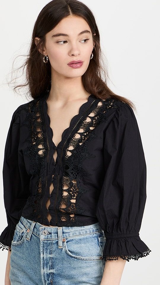 Louella Embroidered Top | Shopbop